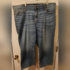 Old Navy Loose Jeans Blue Denim Men's Size 46x30 Fits 46x27 NWT